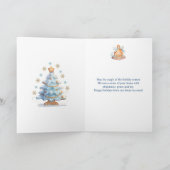 Zu unseren Nachbarn Weihnachtsdorf Karte (Innenseite)