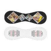 zu unserer Enkeltochter aus dem Foto der Großelter Baseball (Paneele)