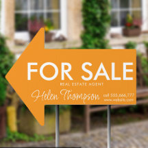 Zu Verkaufen Immobilien Schild – Personalisierter