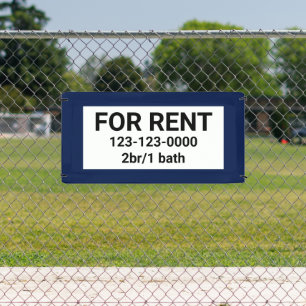 ZU VERMIETEN-SCHILD-BANNER BANNER