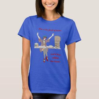 Zu vernarrt in Bücher T-Shirt