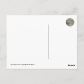 Zu versucht zu widerstehen postkarte (Rückseite)