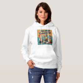 Zu viel Arbeit - feministische Satire Art Hoodie