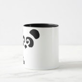 Zu viel Bambus! Panda-Tasse Tasse (Zentrum)