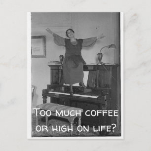 Zu viel Geld oder zu viel Geld auf der Postkarte