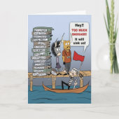 ZU VIEL GEPÄCK! KARTE (Vorderseite)