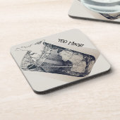 Zu viel getränkeuntersetzer (Linke Seite)