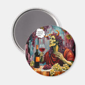 Zu viel getrunken magnet (Vorderseite/Rückseite)