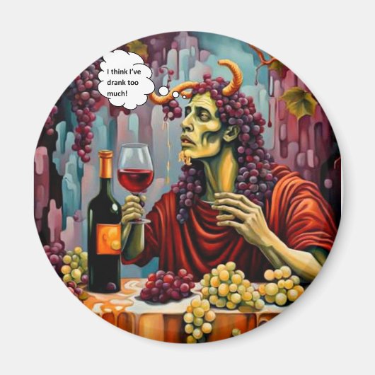 Zu viel getrunken magnet (Vorne)