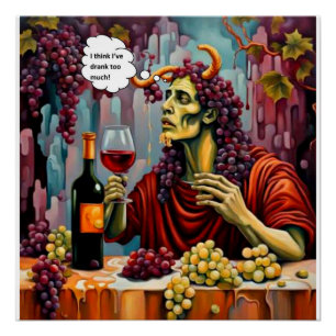 Zu viel getrunken poster