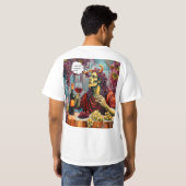 Zu viel getrunken T-Shirt (Schwarz voll)