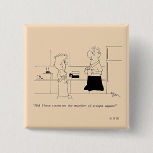 Zu viel Kaffee Button