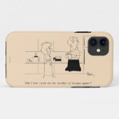 Zu viel Kaffee Case-Mate iPhone Hülle (Rückseite (Horizontal))