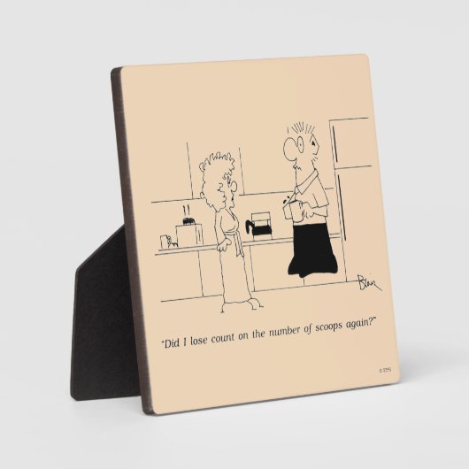 Zu viel Kaffee Fotoplatte (Vorderseite)