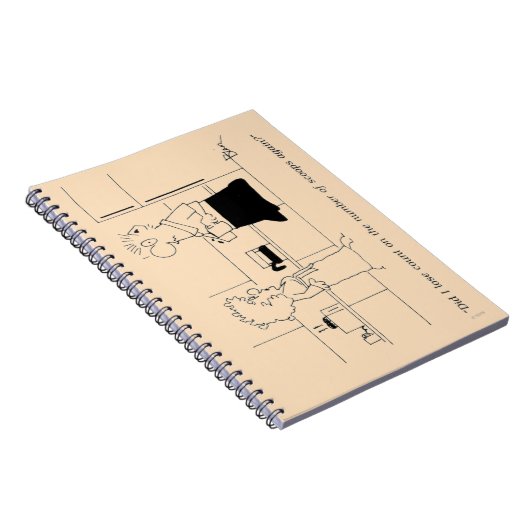 Zu viel Kaffee Notizblock (Rechte Seite)