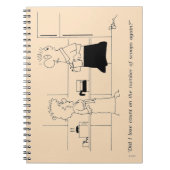 Zu viel Kaffee Notizblock (Vorderseite)