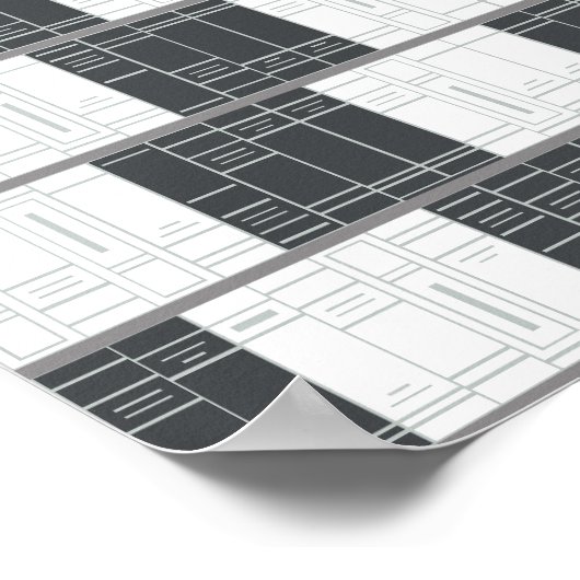 Zu viel Lesen wird Ihrer Sehkraft schaden... Poster (Ecke)