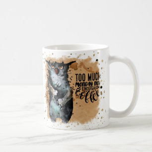 Zu viel Montag Kaffeetasse