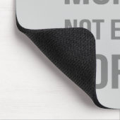Zu viel Montag nicht genug Kaffee Mousepad (Ecke)