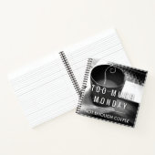 Zu viel Montag nicht genug Kaffee Notizblock (Innenseite)