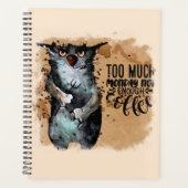 Zu viel Montag Planer (Vorderseite)