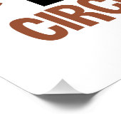 Zu viel Pi kann Ihnen einen großen Umstand geben Poster (Ecke)