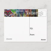 Zu viel Postkarte (Rückseite)