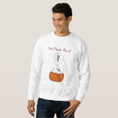 Zu viel Rum Snowman Shirt (Vorne ganz)
