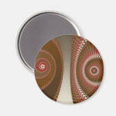 Zu viel Schokolade Magnet (Vorderseite/Rückseite)