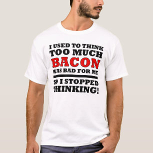 Zu viel Speck Lustiges T-Shirt