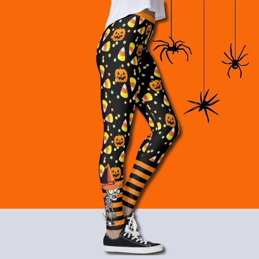 Zu viel Süßes! Halloween Gone Sugar Overload Leggings