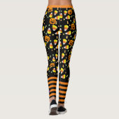 Zu viel Süßes! Halloween Gone Sugar Overload Leggings (Rückseite)