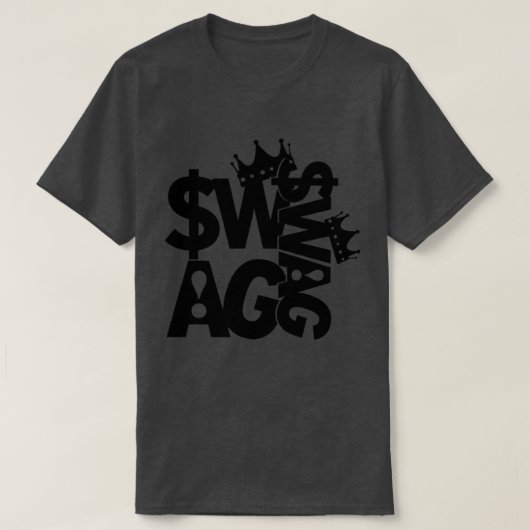 Zu viel Swagga Mane T-Shirt (Design vorne)