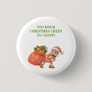 Zu viel Weihnachtsstimmung zum Tragen! Salami Button