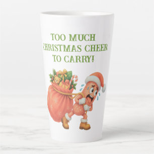 Zu viel Weihnachtsstimmung zum Tragen! Salami Milchtasse