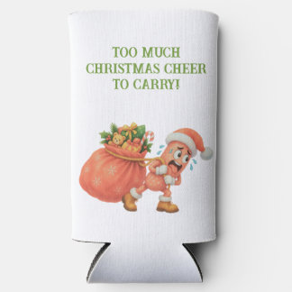 Zu viel Weihnachtsstimmung zum Tragen! Salami Selters Dosenkühler