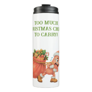Zu viel Weihnachtsstimmung zum Tragen! Salami Thermosbecher