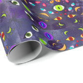 Zu viele Augen Geschenkpapier (Rolleneckpunkt)