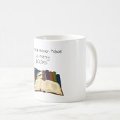 Zu viele Bücher?! Kaffeetasse (VorderseiteRechts)