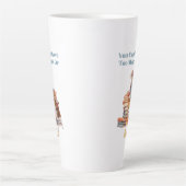 Zu viele Bücher oder Beagles Milchtasse (Vorderseite)