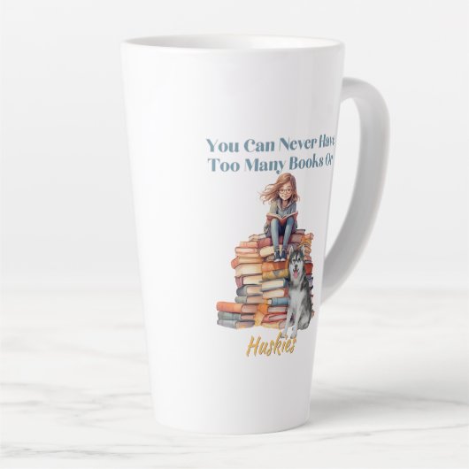Zu viele Bücher oder Huskies Milchtasse (Rechte Ecke)
