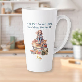 Zu viele Bücher oder Mops Milchtasse