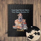 Zu viele Bücher oder Pitbulls Puzzle