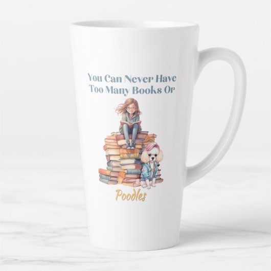 Zu viele Bücher oder Poodles Milchtasse (Rechts)