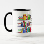 Zu viele Bücher Tasse (Links)