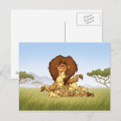 Zu viele Cubs Postkarte (Vorne/Hinten)