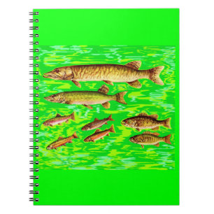 zu viele Fische im Meer Notizblock