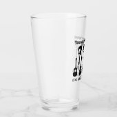 Zu viele Gitarren Glas (Rechts)