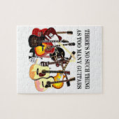 Zu viele Gitarren Puzzle (Horizontal)