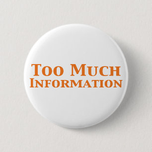 Zu viele Informationsgeschenke Button